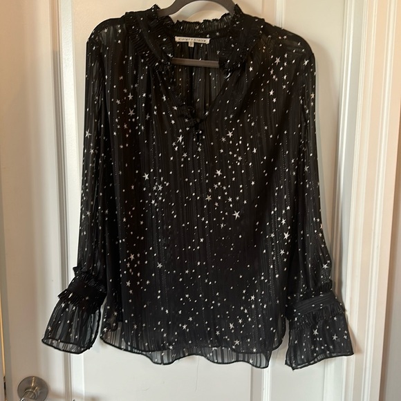 Violet + Claire Sheer Blouse - Picture 1 of 3